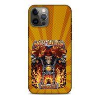 Apple iPhone 12 Pro Uyumlu Kılıf Motorsiklet (9) Kılıf Harley Davidson