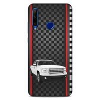 Lopard Huawei Honor 20 Lite Uyumlu Kılıf PickUpX (3) Kapak Beyaz