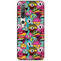 Graffitix (35) Desenli Silikon Kapak Xiaomi Mi 10 Pro Kılıf