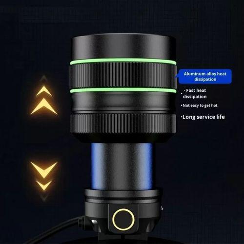 Bedotech Bd-9 60w Tg + Smd Led Alüminyum Alaşımlı Zoomlu Type-c Şarjlı Sensörlü Kafa Feneri