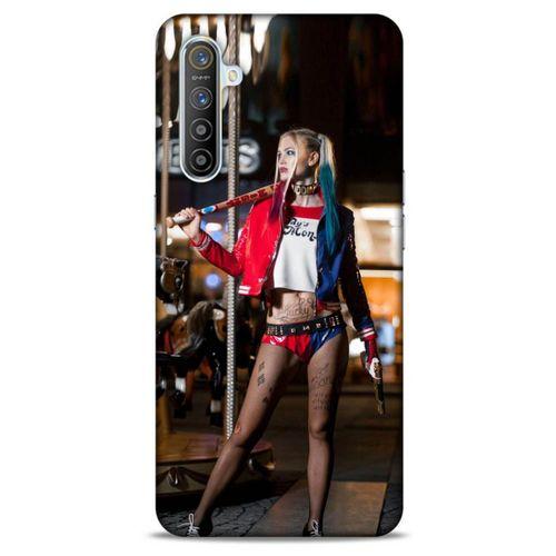 Realme XT Uyumlu Kılıf Harley Quinn (24) Darbe Emici Kılıf Kiraz kırmızısı