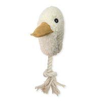 Karlıe İpli Peluş Köpek Oyuncağı Ördek 28 Cm