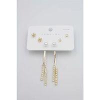 Çoklu Set Küpe - Altın