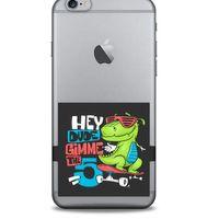 Zoologix (57) Apple Iphone 6S Plus Şeffaf Kılıf Silikon Desenli