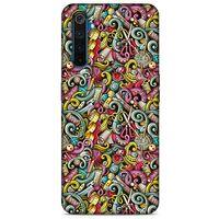 Graffitix (46) Desenli Silikon Kapak Oppo Realme 6 Kılıf
