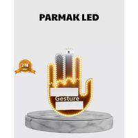 176 Led’li Amber Trafik Uyumlu Sinyal Işığı – El Hareketiyle Kontrol