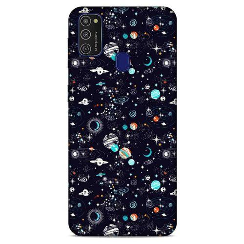Spacex (20) Tema Koruyucu Kılıf Samsung Galaxy M21 Kılıf