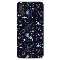 Spacex (20) Tema Koruyucu Kılıf Samsung Galaxy M21 Kılıf
