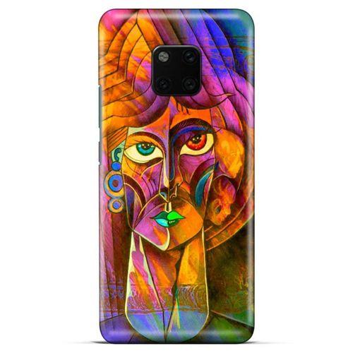 Lopard General Mobile GM 20 Uyumlu Kılıf Sürreal Yüzler ♀ (50) Shockproof Kılıf Desenli