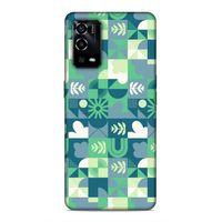 Oppo A55 5G Uyumlu Kılıf Insomnia (39) Liquid Crystal Kılıf Yaprak