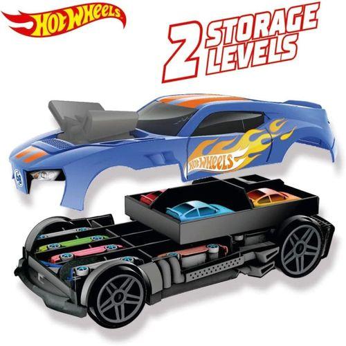 Hot Wheels Race N' Haul 2'si 1 arada saklama kutusu