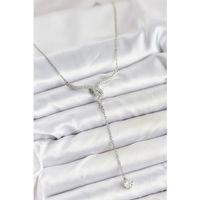 316L Çelik Zincir Gümüş Renk Yılan Model Y Kolye