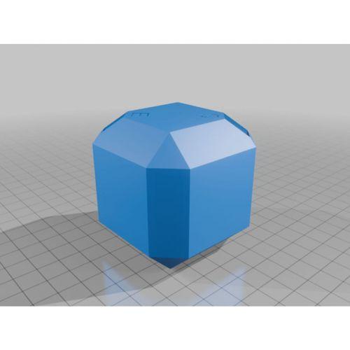 Kolay Basılan 3D Bilye Labirenti Elmas Labirent 3D Baskı