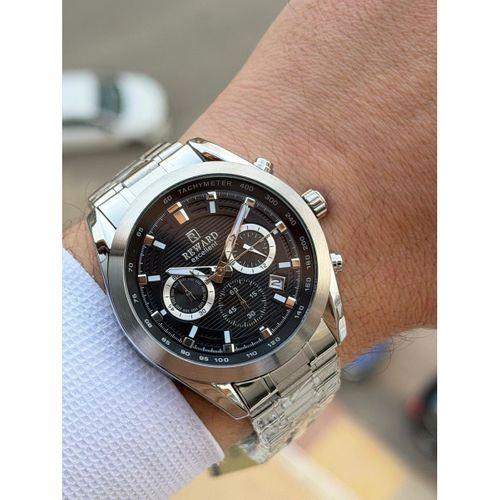 Reward İç Kadran Fonksiyonları Aktif Çelik Kordon 5 Atm 2 Yıl Garantili Erkek Kol Saati FT.GL.M10.2