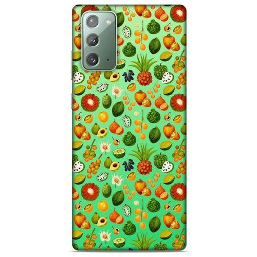 Frutix Meyve Mix 07 Samsung Galaxy Note 20 Kılıf Desenli Silikon