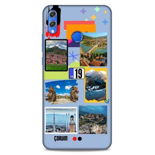 Lopard Huawei Honor 8x Uyumlu Kılıf Şehirli ※ (19) Çorum Kılıfları