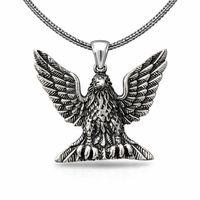 Gümüş Kartal Erkek Kolye