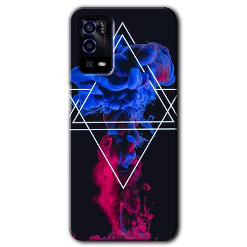 OPPO Oppo A55 Kılıf HD Desen Baskılı Arka Kapak - Mekanik Duman 1