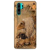 Huawei P30 Pro Uyumlu Kılıf The Dark Crystal (32) Soft Silikon Kılıf Seladon