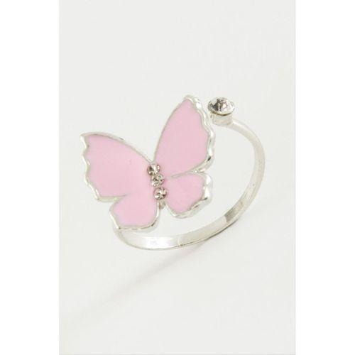 Kelebek Taşlı Mineli Yüzük