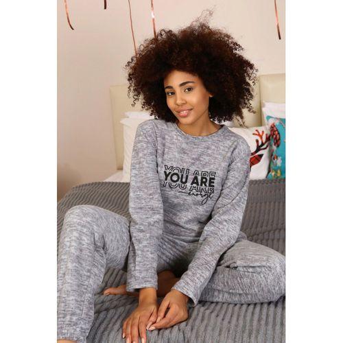 Polar Kadın Pijama Takımı Gri
