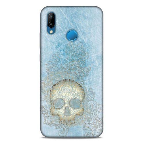 Lopard Huawei P20 Lite Uyumlu Kılıf Tattoo's (18) Telefon Kılıfları Mavi