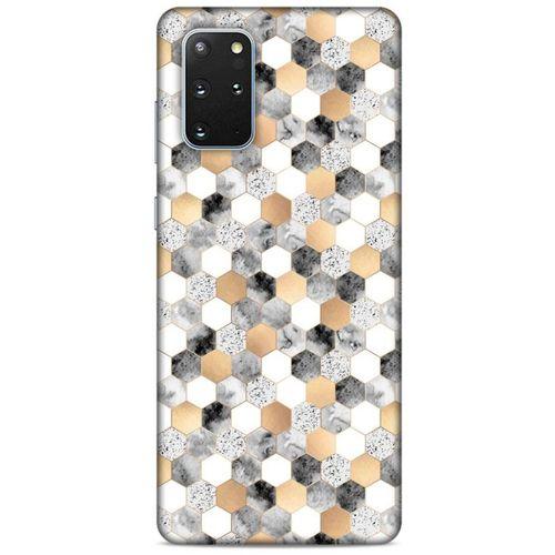 Mermer Desenli (50) Tema Shockproof Kılıf Koyu Gri Samsung Galaxy S20 Plus Kılıf