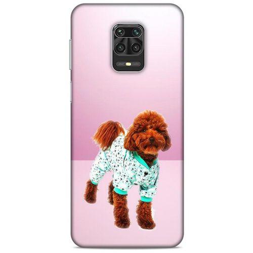 Xiaomi Redmi Note 9 Pro Kılıf Köpek Kıyafetleri (33) Hybrid Kılıf Poodle Pijama