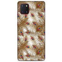 Samsung Galaxy Note 10 Lite Kılıf Desenli Özel Seri Tüyler (25) Antişok Kapak