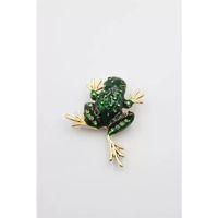 Kurbağa Broş - Yeşil