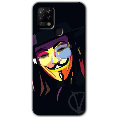 Tecno Pova Kılıf HD Desen Baskılı Arka Kapak - Vendetta