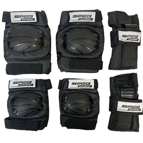 Dizlik Dirseklik Seti Siyah Xsmall -Small