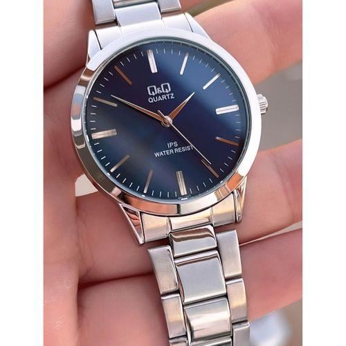 Q&Q Çelik Kordon 2 Yıl Garantili 3 Atm Suya Dayanıklı Erkek Kol Saati QQ.E2001.A2