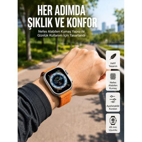 Akıllı Saat Amoled Ekran Bluetooth Bağlantılı Özel Tasarım Unısex