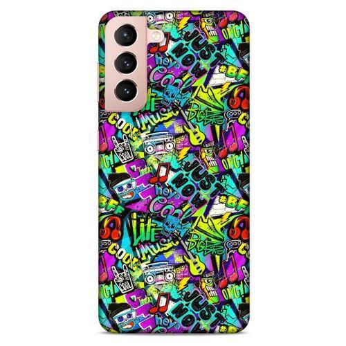 Lopard Samsung Galaxy S21 Uyumlu Kılıf Graffitix (9) Kılıf