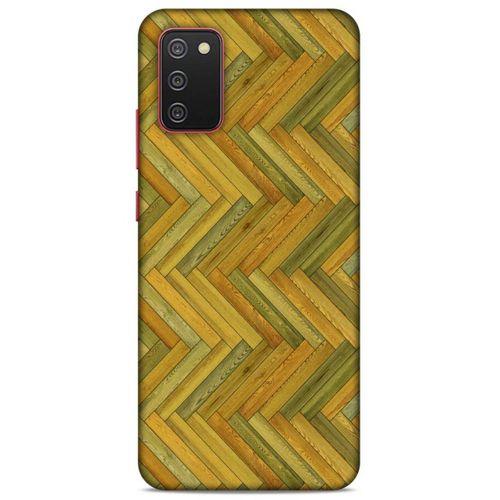 Lopard Samsung Galaxy A02S Uyumlu Kılıf Wood'X (32) Soft Silikon Kılıf Desenli