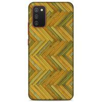 Lopard Samsung Galaxy A02S Uyumlu Kılıf Wood'X (32) Soft Silikon Kılıf Desenli
