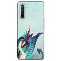 Oppo Reno 3 Pro 5g Kılıf Dragons (19) Kılıfları Mavi Ejderha