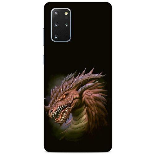 Samsung Galaxy S20 Plus Kılıf Dragons (18) Telefon Kılıfları Kahverengi Ejderha