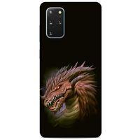 Samsung Galaxy S20 Plus Kılıf Dragons (18) Telefon Kılıfları Kahverengi Ejderha