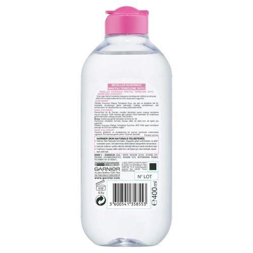 Garnier Micellar Hassas Ciltler Kusursuz Makyaj Temizleme Suyu 400 ML