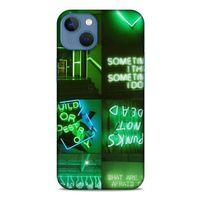Apple iPhone 13 Mini Uyumlu Kılıf Yeşil Delisi (34) Slim Armor Kılıf Pastel yeşil