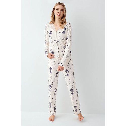 Arnetta 3410-s Kadın Uzun Kol Pijama Takım