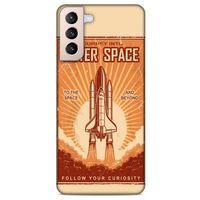 Lopard Samsung Galaxy S21 Plus Uyumlu Kılıf Retro (23) Ultra Koruma Kılıfı