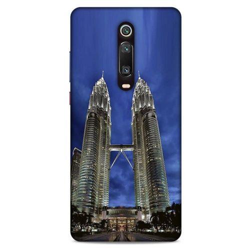 Xiaomi Redmi K20 Pro Kılıf Dünya Mimarisi (20) Koruyucu Kılıf Petronas Kuleleri Malezya