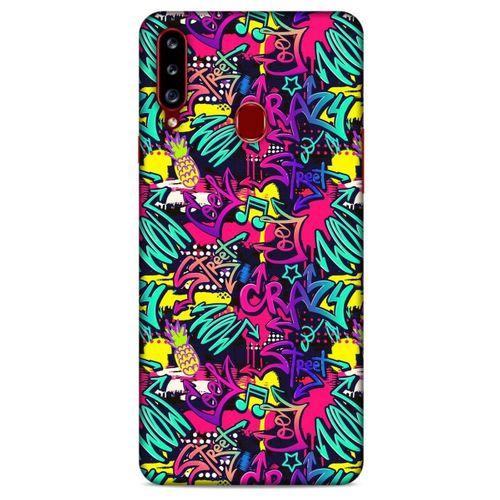 Graffitix (43) Desenli Silikon Kapak Samsung Galaxy A20s Kılıf