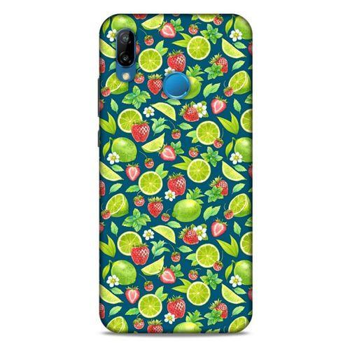 Frutix Çilek Lime 01 Huawei P20 Lite Kılıf Desenli Silikon
