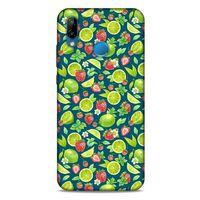 Frutix Çilek Lime 01 Huawei P20 Lite Kılıf Desenli Silikon