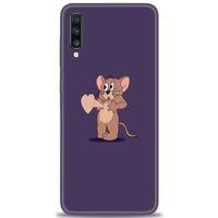 Samsung Galaxy A70 Kılıf HD Baskılı Kılıf - Aşık Jerry + Tam Ekran Koruyucu