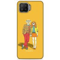 Oppo A73 Kılıf FunnyMaX (13) Silikon Kap Turuncu
